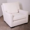 Sillón Valparaiso de un Cuerpo en Tela Panamá Color Off White - Imagen 3
