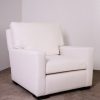 Sillón Valparaiso de un Cuerpo en Tela Panamá Color Off White - Imagen 5